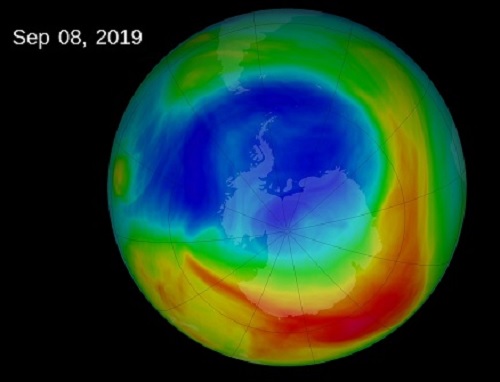 Lỗ thủng tầng ozone Nam Cực thu hẹp, ở Bắc Cực lớn kỷ lục